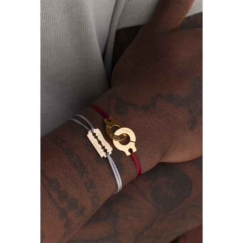 Lame de rasoir or personnalisable