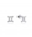 Boucles d'oreilles Astro argent