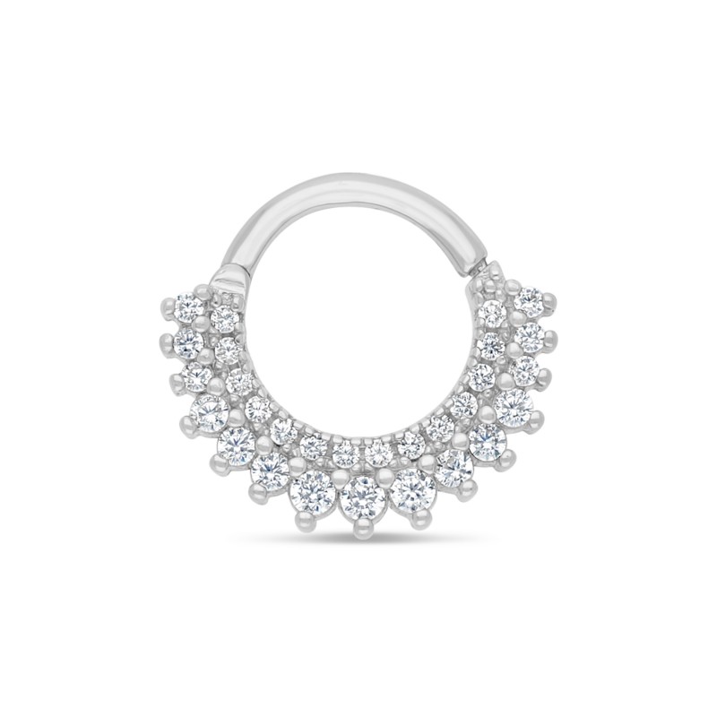 Piercing Pondichéry argent