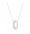 Collier Cosmic argent personnalisable