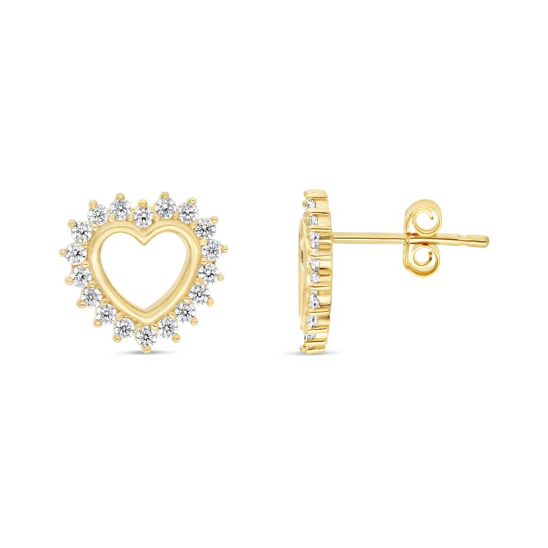 Boucles d'oreilles Valentine Or