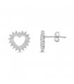 Boucles d'oreilles Valentine Argent