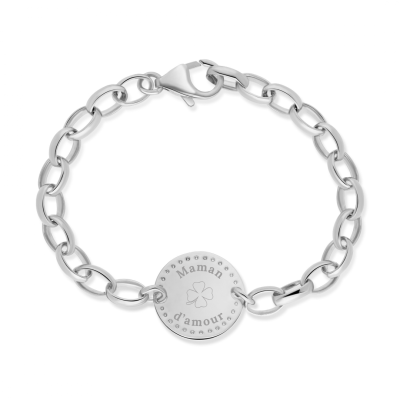 Bracelet Lady en argent à personnaliser