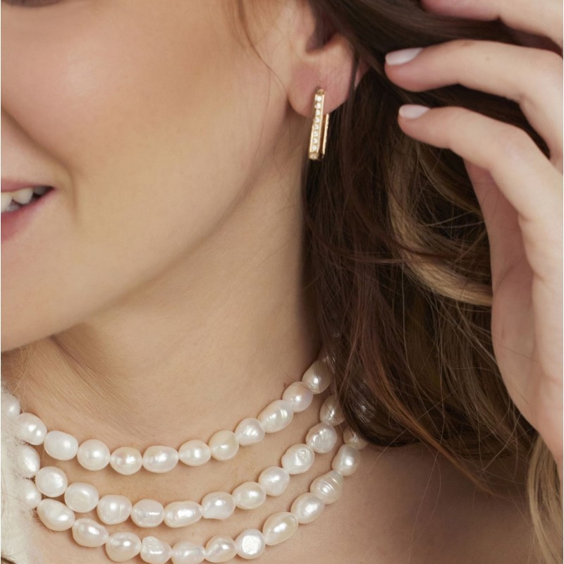 Boucles d'oreilles Olga or