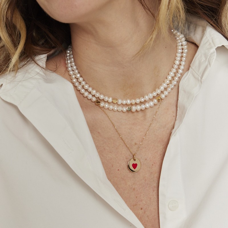Collier Amor personnalisable or