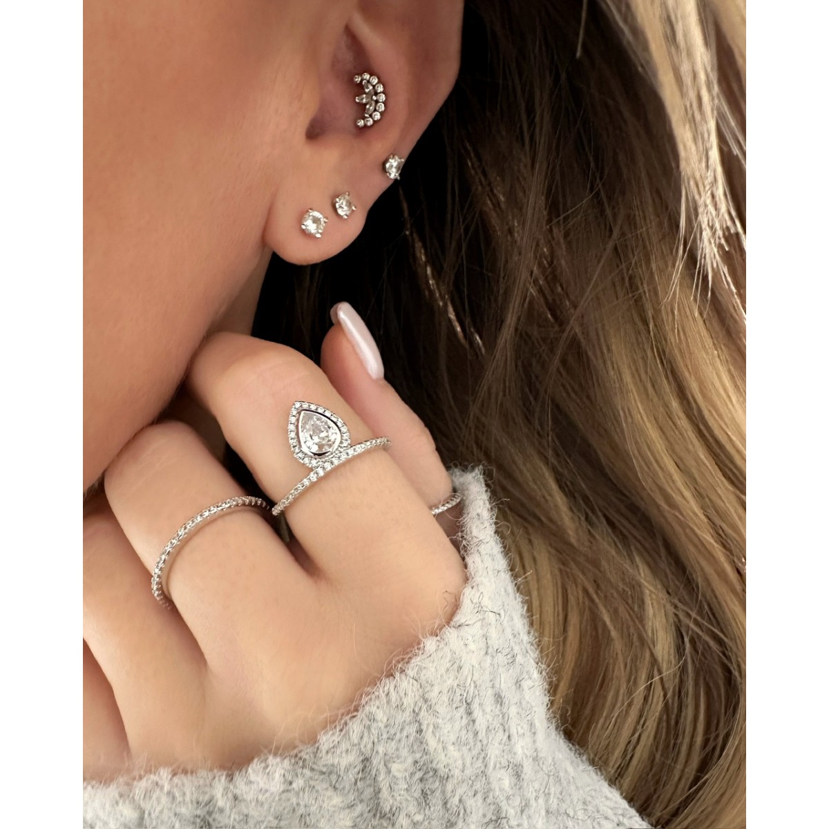 Piercing Electra - Argent