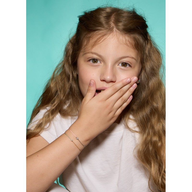 Bracelet Baby solitaire argent