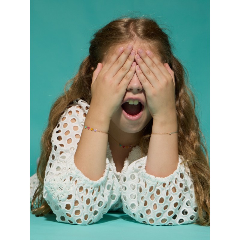 Bracelet Baby solitaire Gold Filled