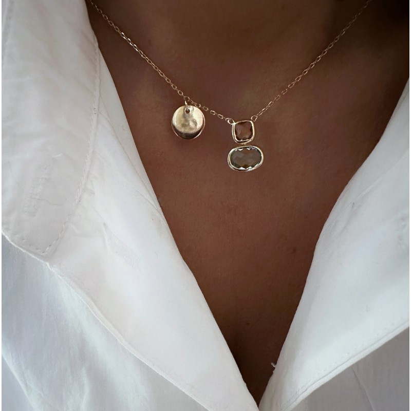 Collier Ella Bleu or