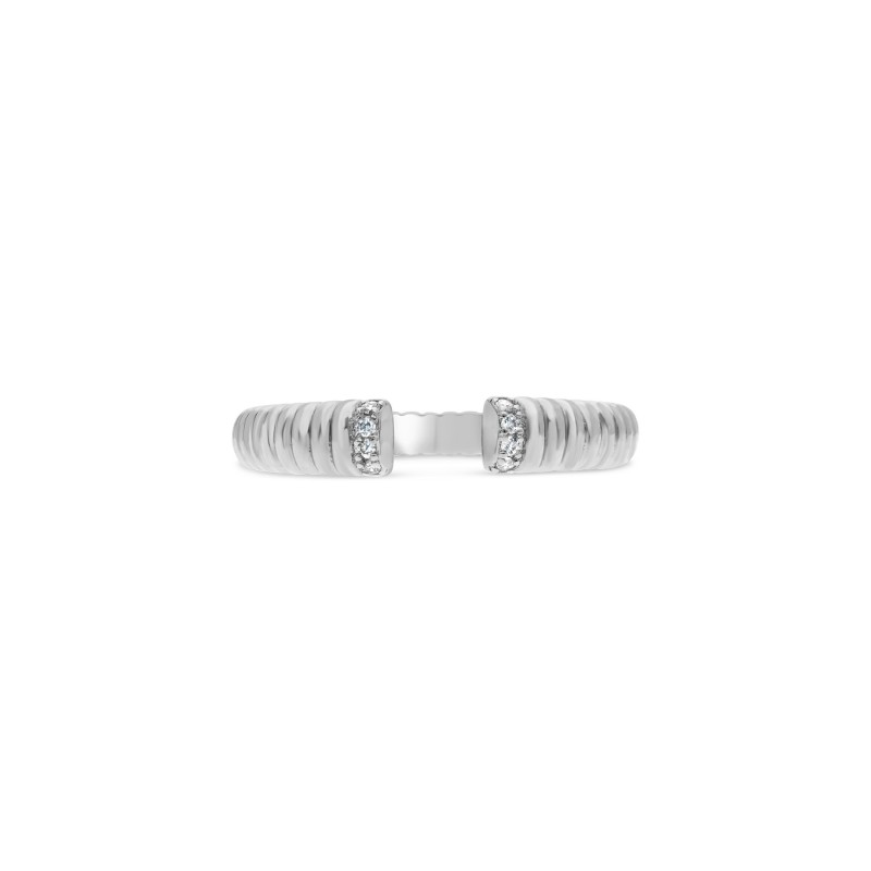 Bague Marilyn pour femme en argent 925 et oxydes de zirconium