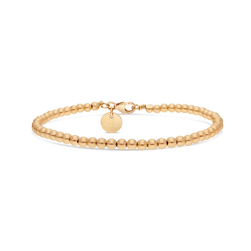 Jonc perles Gold filled