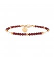 Jonc Talisman Grenat Gold Filled