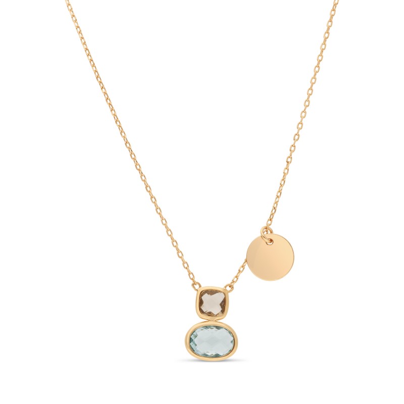 Collier Ella Bleu or