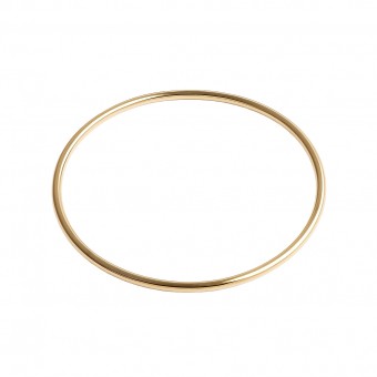 Jonc Sézane en plaqué or pour femme