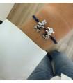 Bracelet chérubins argent à composer