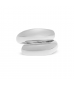 Vente flash -60% Bague Tête à tête argent
