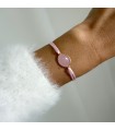 Bracelet Octobre Rose Or - Little Boo - Édition limitée 2025