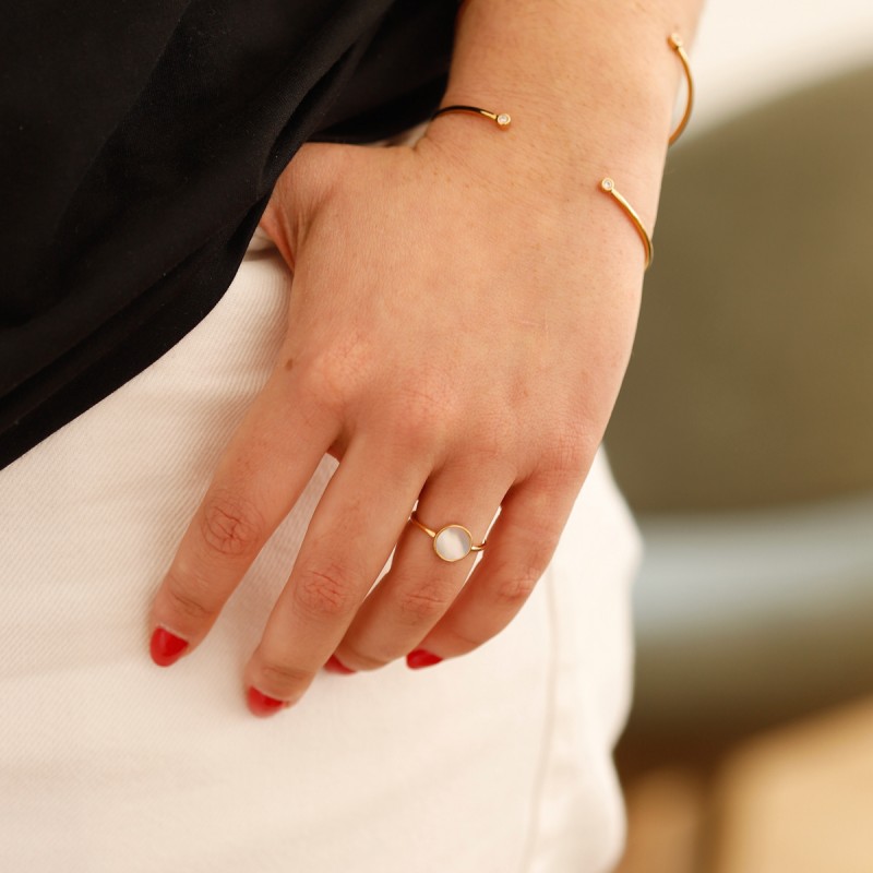 Bague Alina or personnalisable