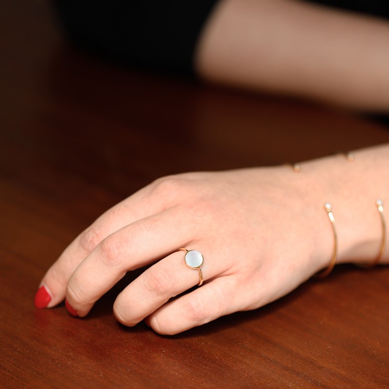 Bague Alina or personnalisable