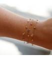 Bracelet Luna violet