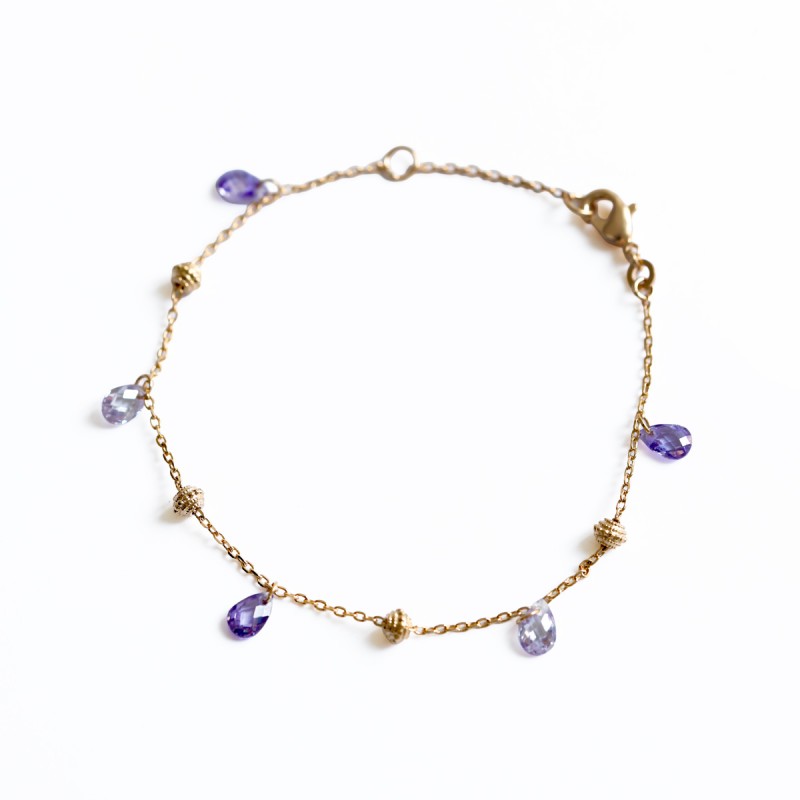 Bracelet Luna violet