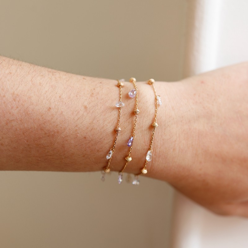 Bracelet Luna blanc