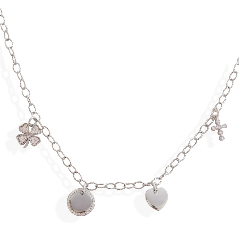 Collier Chance en argent personnalisable