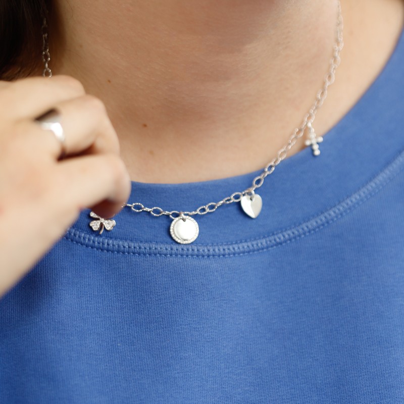 Collier Chance en argent personnalisable