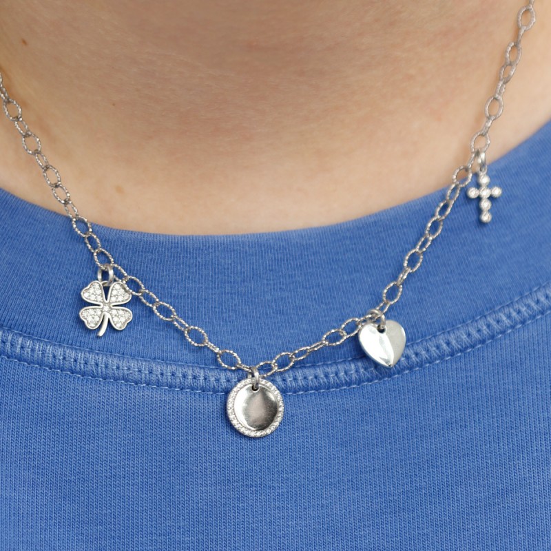 Collier Chance en argent personnalisable