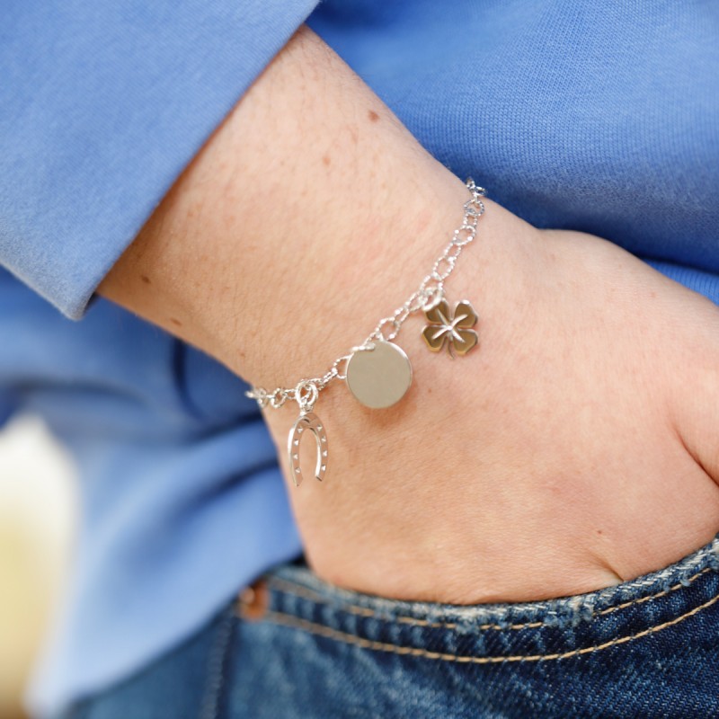 Bracelet Chance en argent