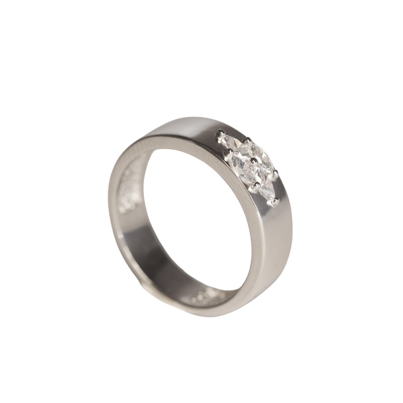 Bague Mona en argent personnalisable
