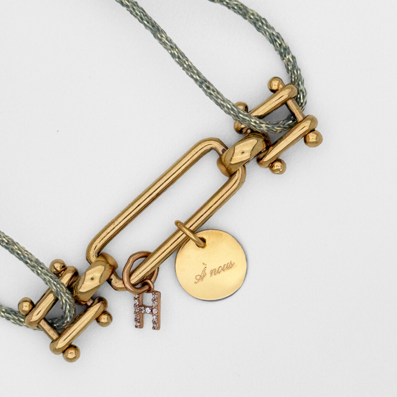 Bracelet Positano cordon or