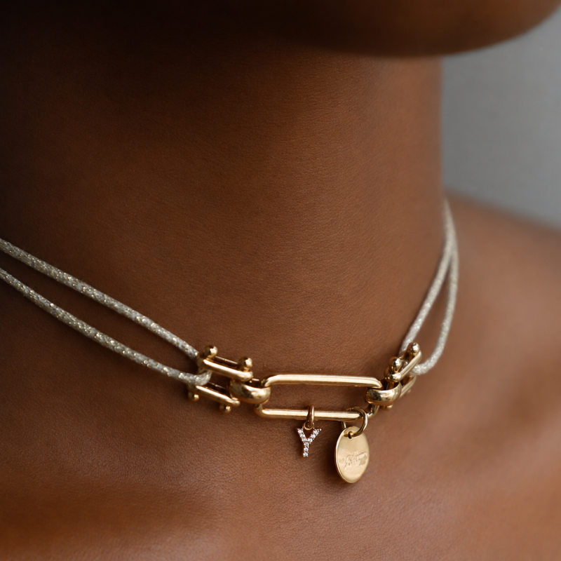 Collier Positano cordon or