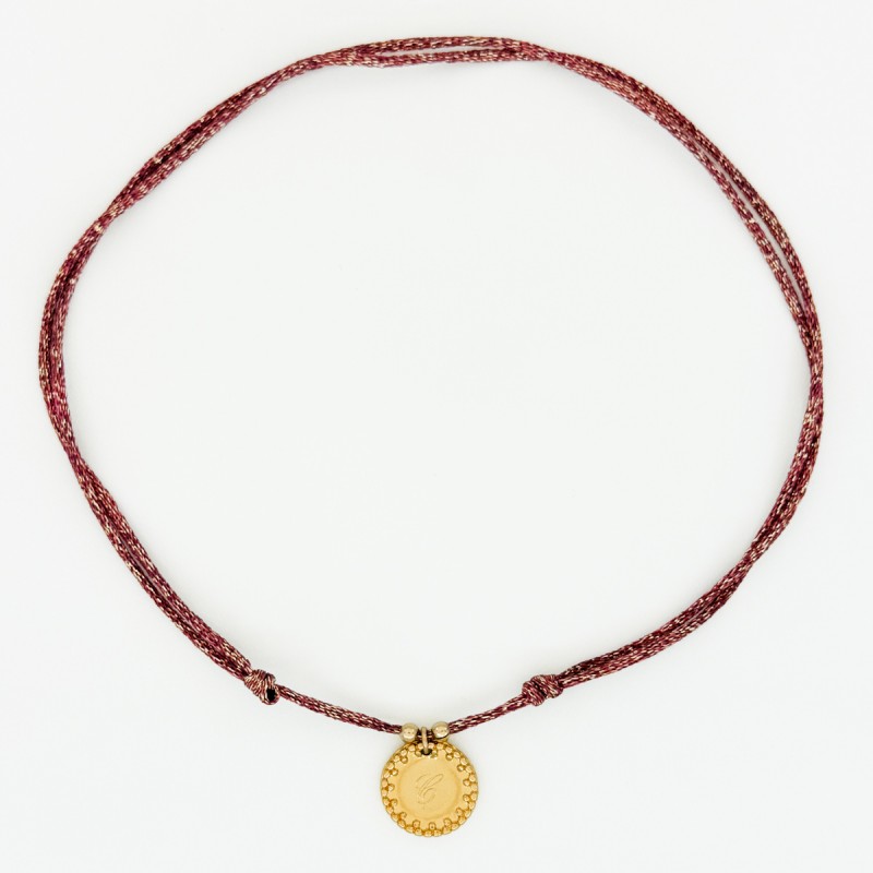 Collier Médaille Positano or