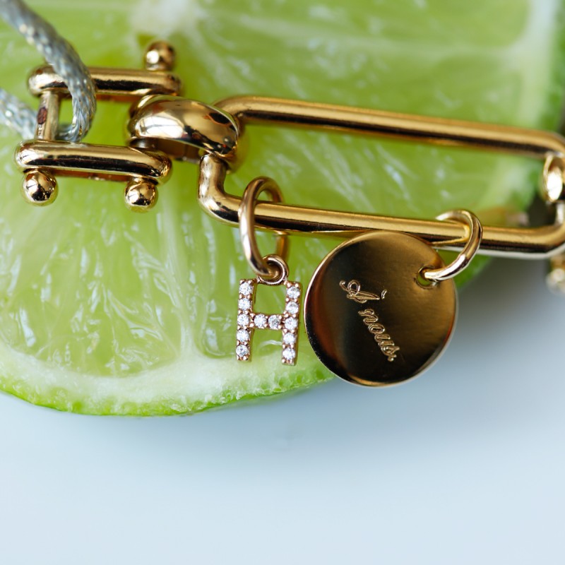Bracelet Positano cordon or