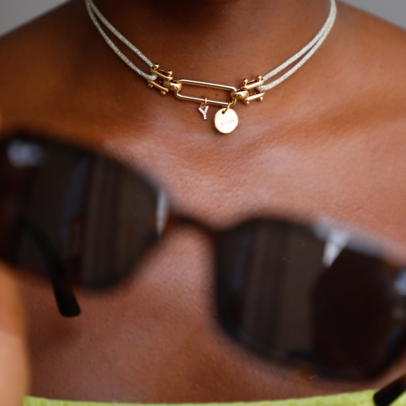 Collier Positano cordon or