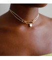 Collier Positano cordon or