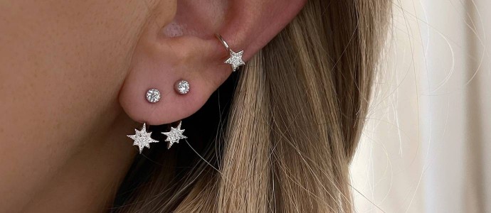 Boucles d'oreilles pour femme en argent - Little Boo