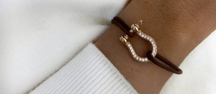 Bracelet cordon pour femme avec personnalisation - Little Boo